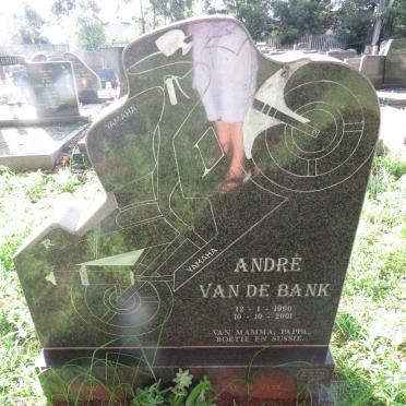 BANK André, van de 1990-2001