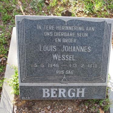 BERGH Louis Johannes Wessel 1946-1978