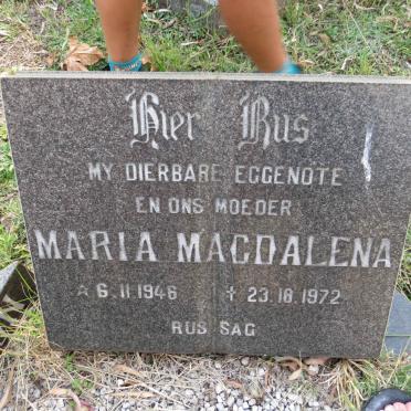 BASSON Maria Magdalena 1946-1972