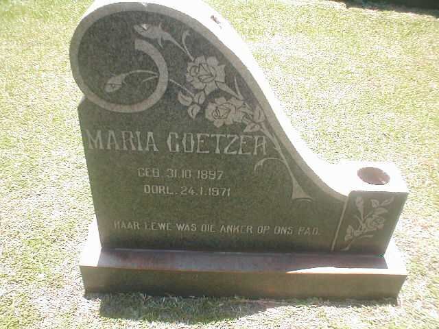 COETZER Maria 1897-1971