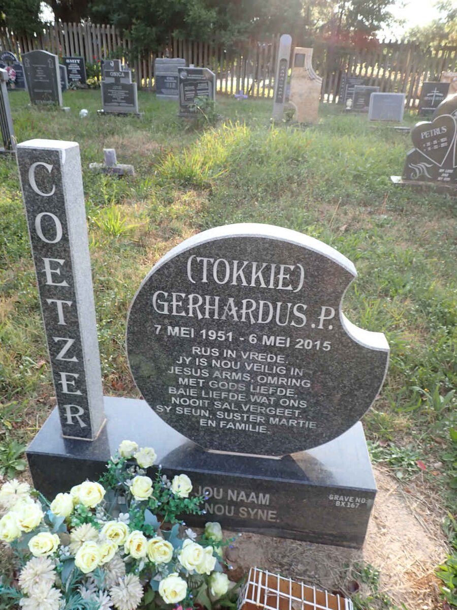 COETZER Gerhardus P. 1951-2015