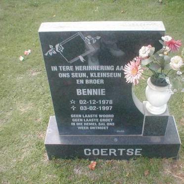 COERTSE Bennie 1978-1997