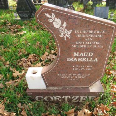 COETZEE Maud Isabella 1916-2001