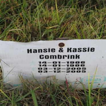 COMBRINK Hansie 1986-1986 :: COMBRINK Kassie 2005-2005