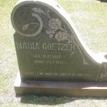 COETZER Maria 1897-1971
