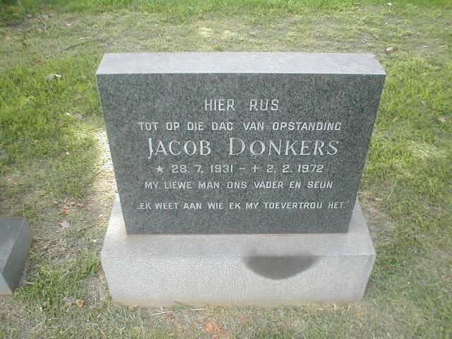 DONKERS Jacobs 1931-1972