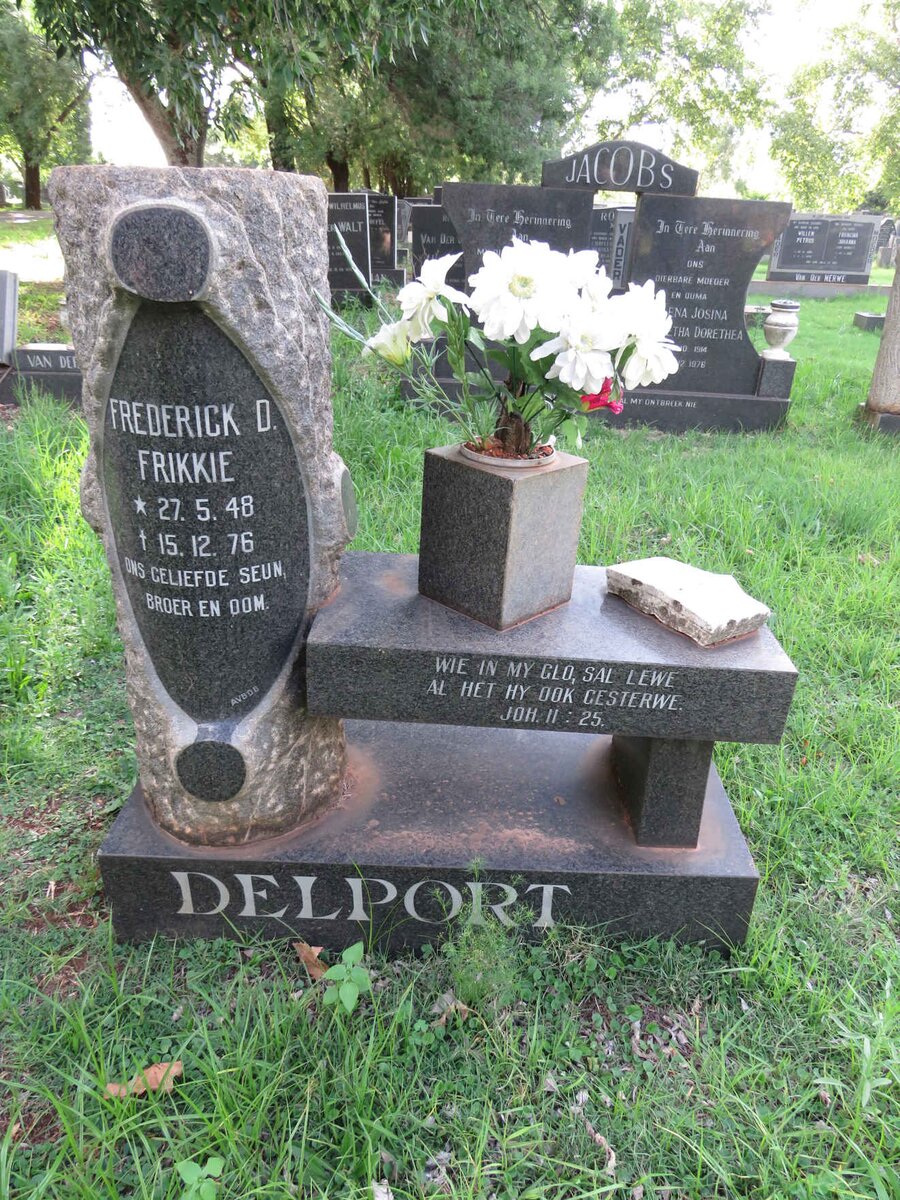 DELPORT Frederick D. 1948-1976