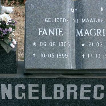 ENGELBRECHT Fanie 1905-1999 &amp; Magrieta 1913-1993