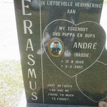 ERASMUS André 1949-2002