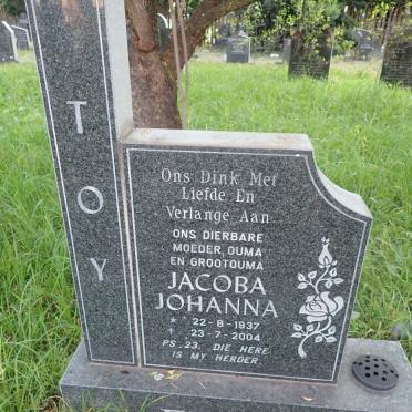 FUNCK Jacoba Johanna 1937-2004
