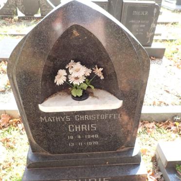 FOURIE Mathys Christoffel 1948-1970