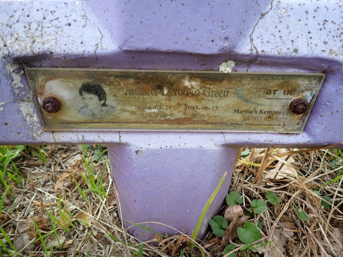 GREEFF Annette Dorothea 1966-2015