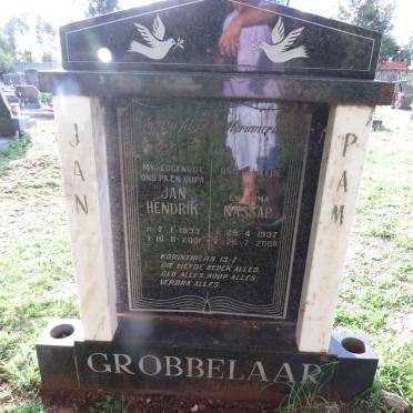 GROBBELAAR Jan Hendrik 1933-2001 &amp; Nassap 1937-2008