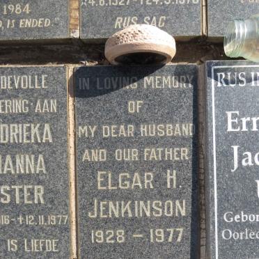 JENKINSON Elgar H. 1928-1977