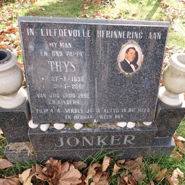 JONKER Thys 1935-2001
