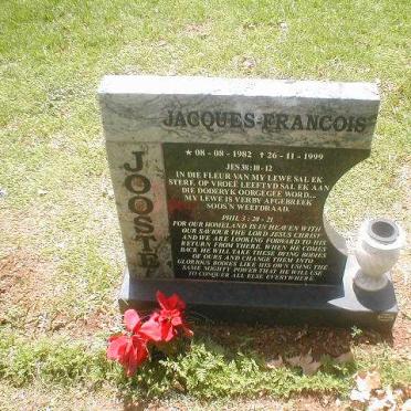 JOOSTE Jacques Francois 1982-1999