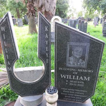 KAYEYE William 1976-2012