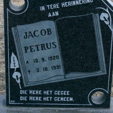 KRUGER Jacob Petrus 1920-1991