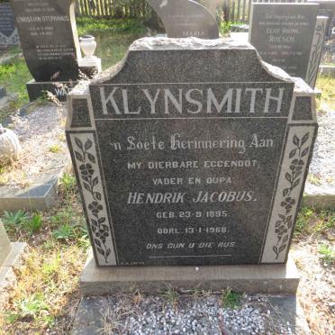 KLYNSMITH Hendrik Jacobus 1895-1968