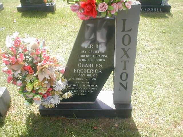 LOXTON Charles Frederick 1967-1995