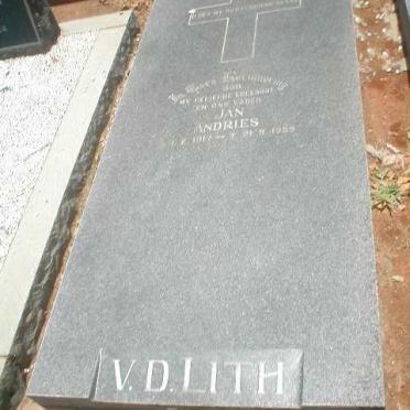 LITH Jan Andries, v.d. 1917-1959