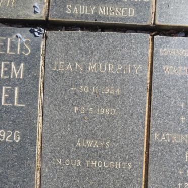 MURPHY Jean 1924-1980