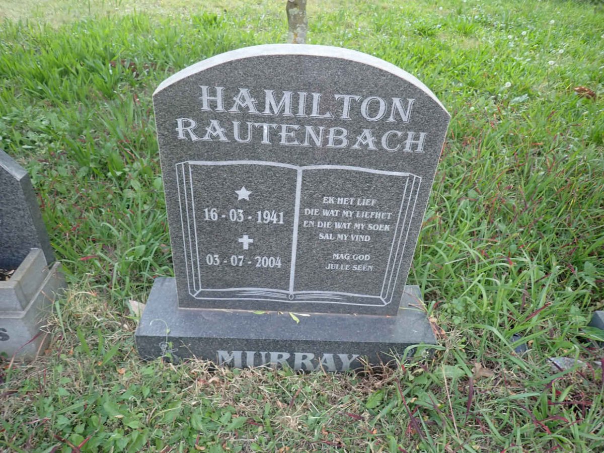 MURRAY Hamilton Rautenbach 1941-2004