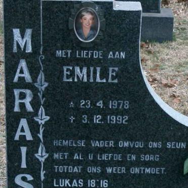 MARAIS Emile 1978-1992