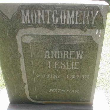 MONTGOMERY Andrew Leslie 1942-1972