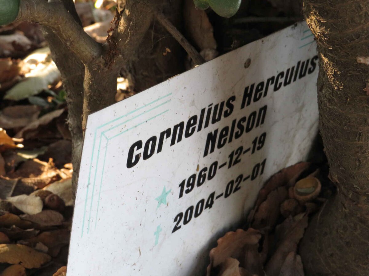 NELSON Cornelius Herculus 1960-2004