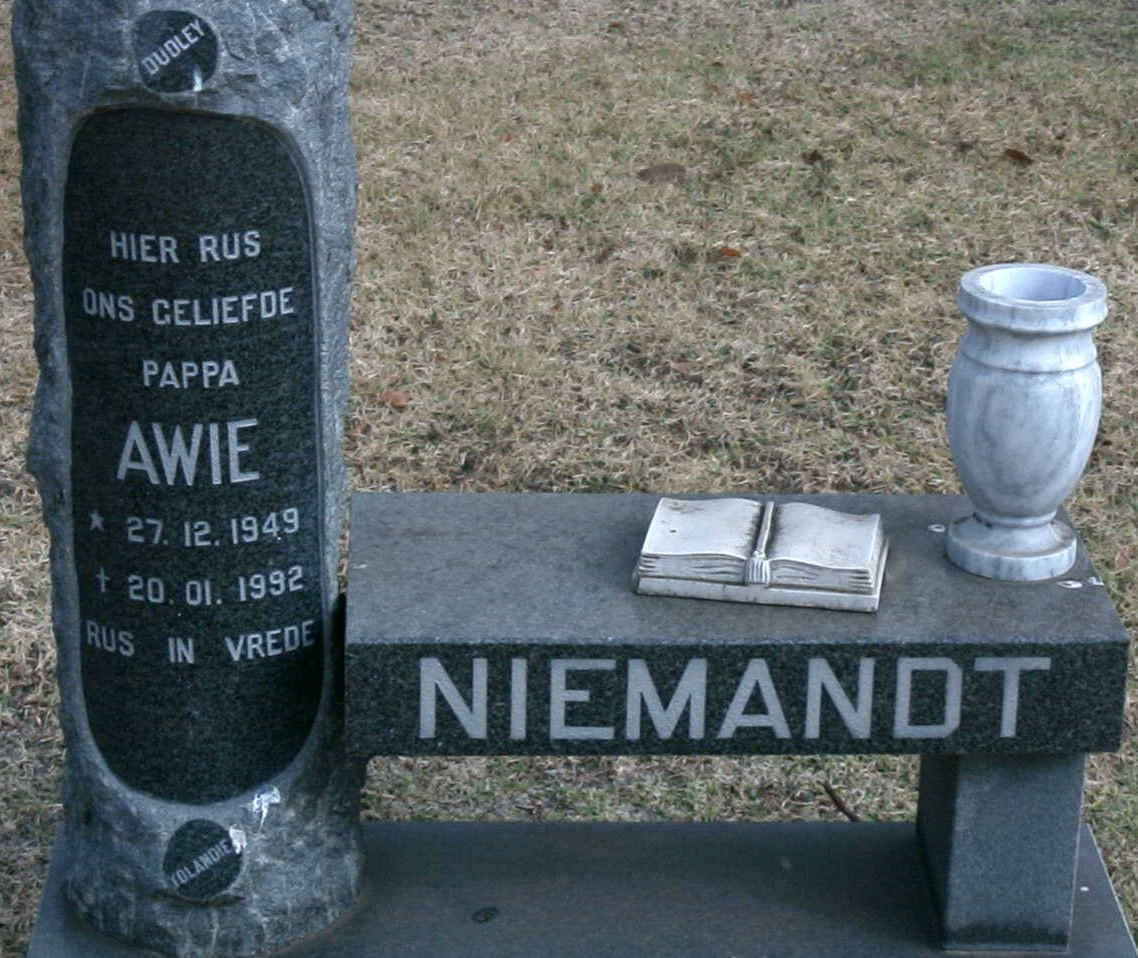 NIEMANDT Awie 1949-1992