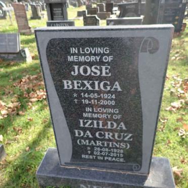 NETO Jose Bexiga 1924-2000 &amp; Izilda Da Cruz MARTINS 1928-2015