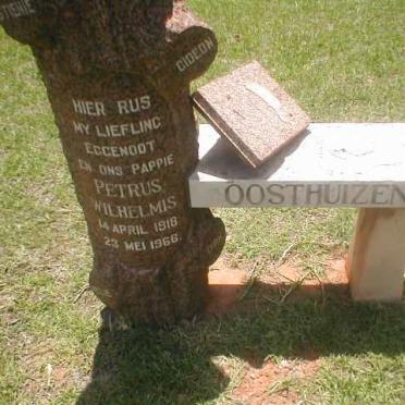 OOSTHUIZEN Petrus Wilhelmus 1918-1966