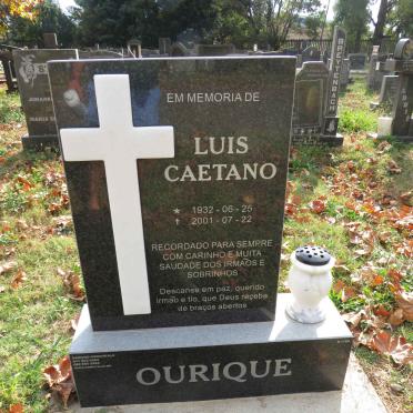 OURIQUE Luis Caetano 1932-2001