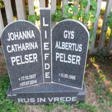 PELSER Johanna Catharina 1937-2014 :: PELSER Albertus 1966-