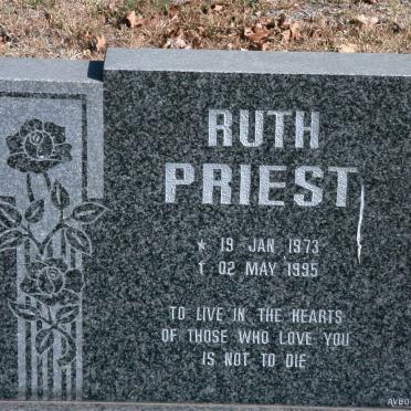 PRIEST Ruth 1973-1995