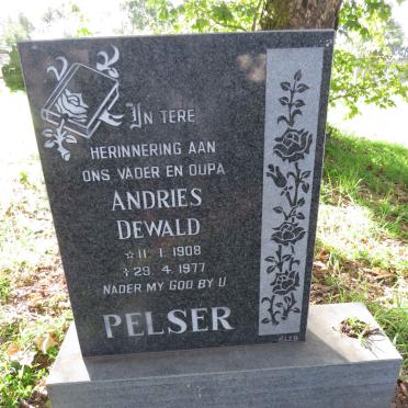 PELSER Andries Dewald 1908-1977