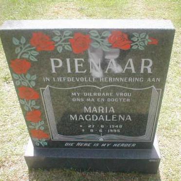 PIENAAR Maria Magdalena 1948-1995
