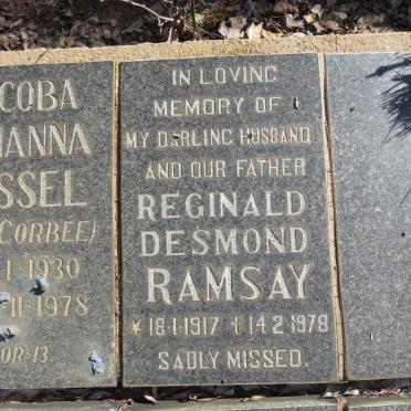 RAMSAY Reginald Desmond 1917-1978