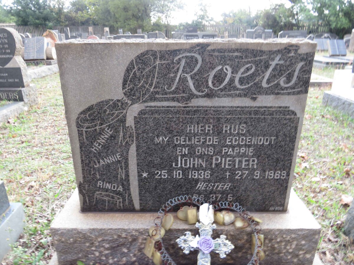 ROETS John Pieter 1936-1969