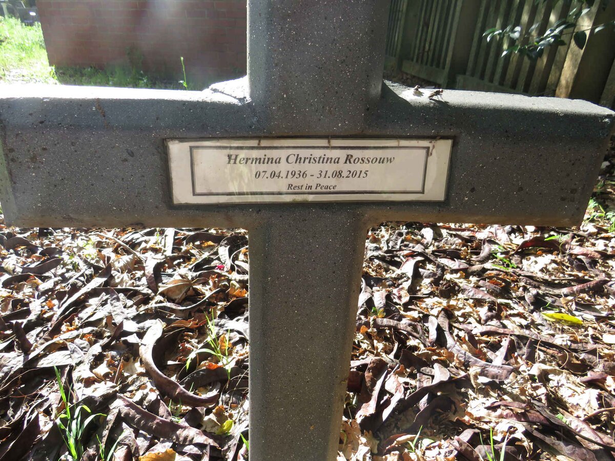 ROSSOUW Hermina Christina 1936-2015