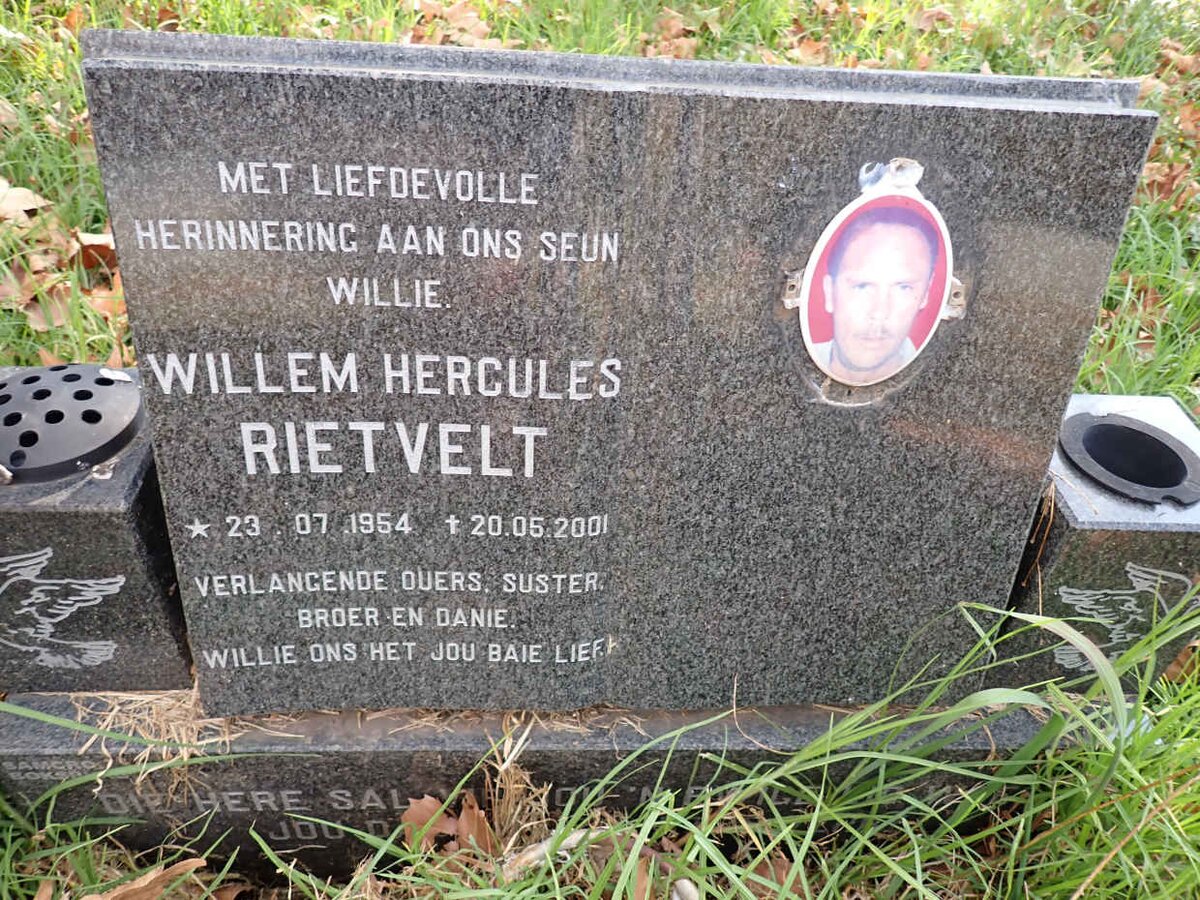 RIETVELT Wellem Hercules 1954-2001