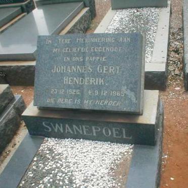 SWANEPOEL Johannes Gert Hendrik 1926-1965