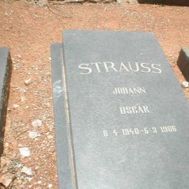 STRAUSS John Oscar 1940-1966