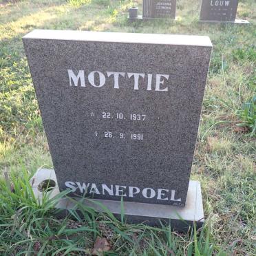 SWANEPOEL Mottie 1937-1991