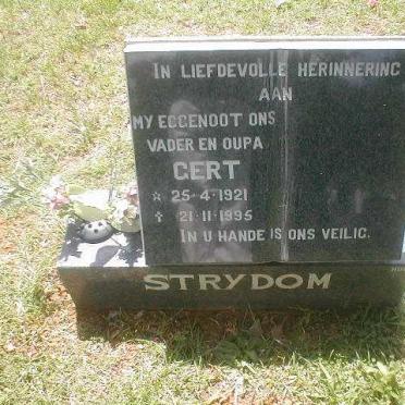 STRYDOM Gert 1921-1995