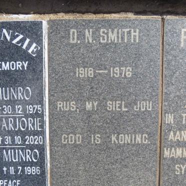 SMITH D.N. 1918-1976