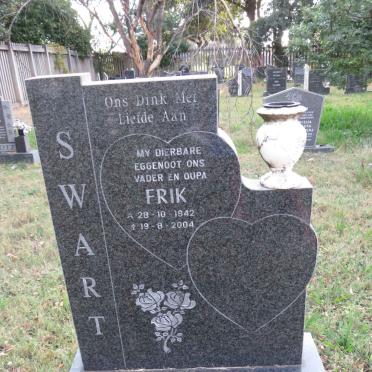 SWART Frik 1942-2004