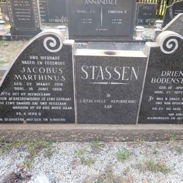 STASSEN Jacobus Marthinus 1919-1968 :: BODENSTEIN Drien 1925-2002