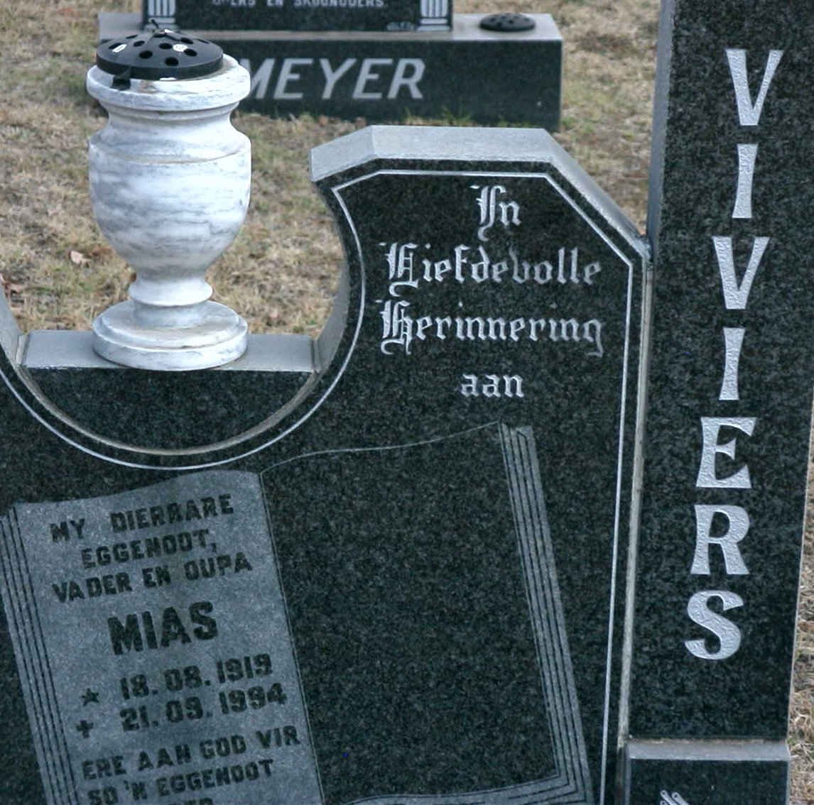 VIVIERS Mias 1919-1994